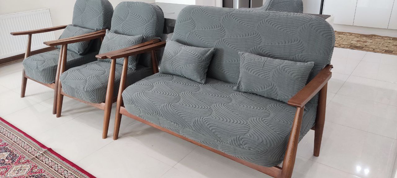 مخمل برجسته موجي طوسي سير